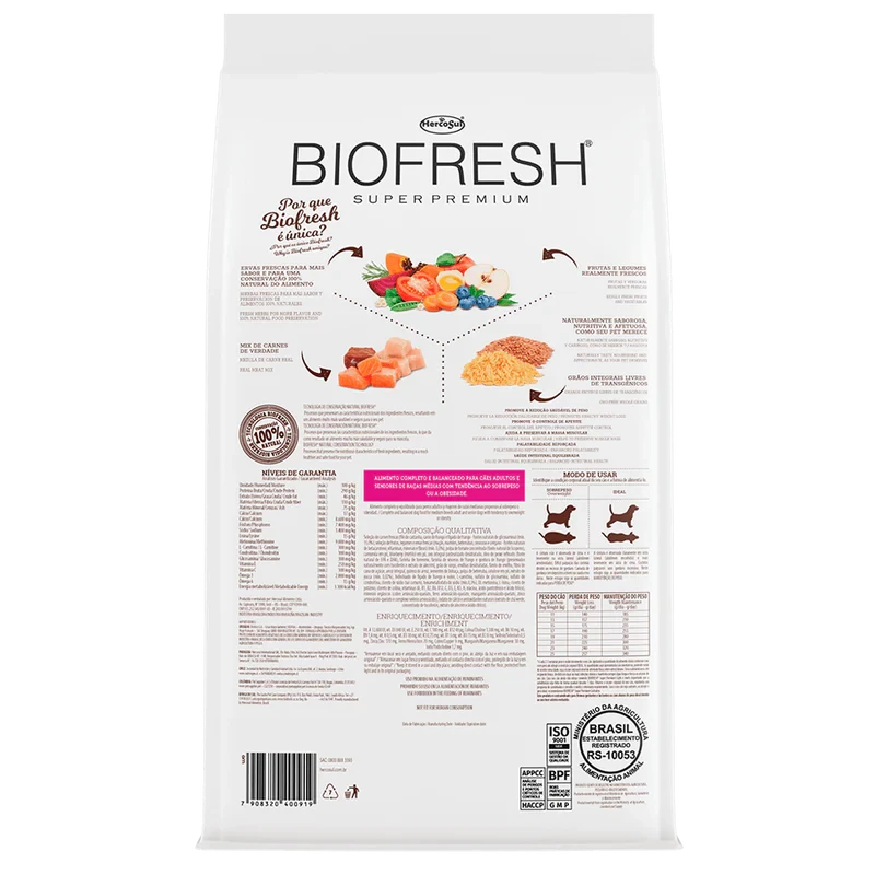Biofresh Adulto Light Razas Medianas - Mascota Express